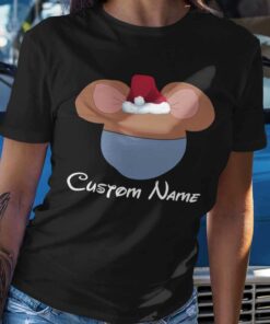 Personalize Custom Name Roo Christmas T-shirt Winnie The Pooh