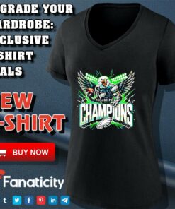 Philadelphia Eagles Champions Transparent mascot 2025 shirt 4