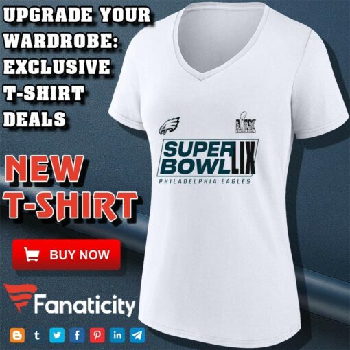 Philadelphia Eagles Super Bowl Lix Logo shirt