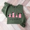 Pinky Disneyland Mickey Minnie Christmas Tree Sweatshirt Lovely Unique Xmas Gift