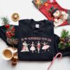 Pinky In My Nutcracker Mom Era Christmas Sweatshirt Unique Xmas Gift