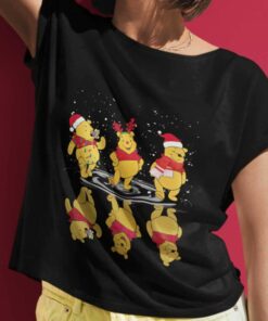 Pooh Dancing Christmas T-shirt
