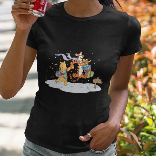 Pooh Tigger Christmas T-shirt