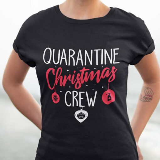 Quarantine Christmas Crew Tee