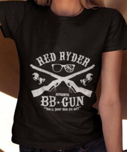 Red Ryder Authentic BB Gun Christmas T-shirt