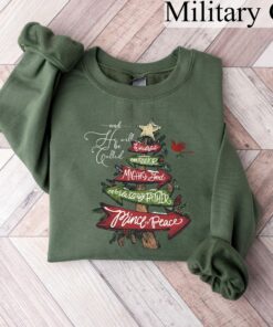 Religious Christmas Sweatshirt Lovely Unique Xmas Gift For Christian