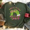 Retro Funny Rolling Up Some Christmas Spirit Sweatshirt