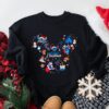 Retro Lilo And Stitch Disney Christmas Lights Sweatshirt Lovely Unique Gift