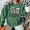 Retro Stink Stank Stunk Christmas Sweatshirt