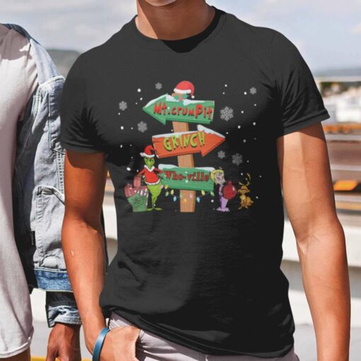 Road Grinch Mtcrum Pit Who-ville Christmas T-shirt