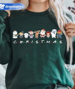 Rudolph the Red-Nosed Reindeer Characters Christmas Sweatshirt