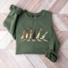 Santa Duck Funny Animals Christmas Sweatshirt Unique Xmas Gift