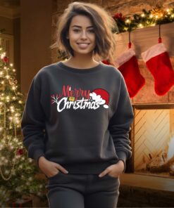 Santa Merry Christmas Cute Gift Sweatshirt