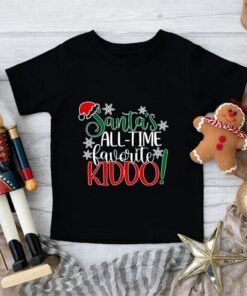Santa’s All-Time Favorite Kiddo Kids Christmas Sweatshirt Lovely Unique Xmas Gift