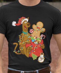Scooby Doo Tree Light Disney Lover Christmas Shirt
