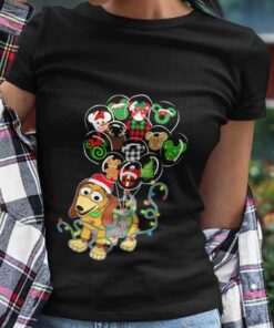 Slinky Dog Toy Story Christmas T-shirt