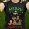 Sloth Merry Slothmas Christmas Tee
