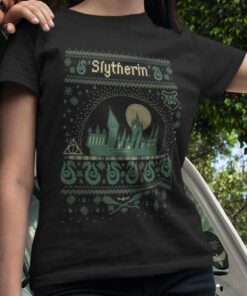 Slytherin Christmas T-Shirt Harry Potter