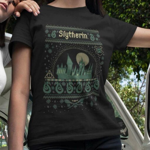 Slytherin Christmas T-Shirt Harry Potter