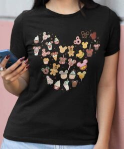 Snack Icon Mickey Christmas T-Shirt