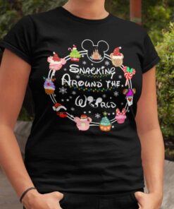 Snacking Around The World Christmas T-shirt Disney