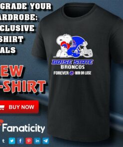 Snoopy Boise State Broncos forever win or lose shirt Snoopy Boise State Broncos forever win or lose shirt