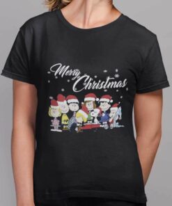Snoopy and Frirends Merry Christmas T-shirt Peanuts
