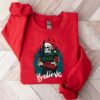 So Merry Christmas Skeleton With Beer Scary Sweatshirt Lovely Unique Xmas Gift