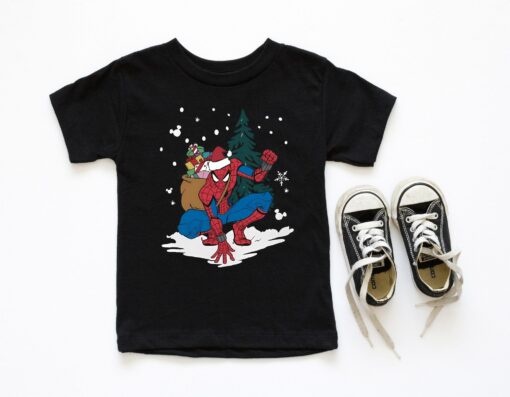 Spiderman Marvel Avengers Christmas Peter Parker Xmas Sweatshirt