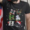 Star War Character Dark Vader Ho Ho Ho Christmas T-shirt
