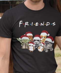 Star War Character Friends Christmas Shirt