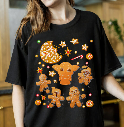 Star Wars Gingerbread Crew Christmas Funny Sweatshirt Unique Xmas Gift