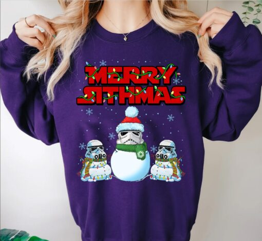 Star Wars Santa Merry Sithmas Funny Sweatshirt Unique Xmas Gift