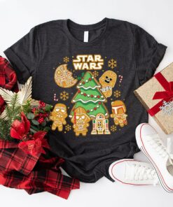 Star Wars Stormtrooper Gingerbread Cookies Christmas Darth Vader Xmas Sweatshirt Unique Gift
