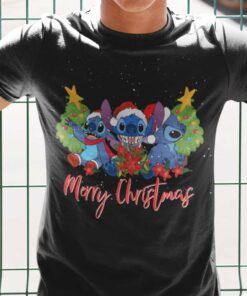 Stitch Merry Christmas Christmas Shirt
