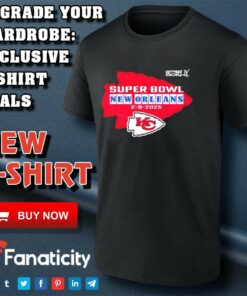 Super Bowl New Orleans Feb 9 2025 Chiefs Logo shirt Super Bowl New Orleans Feb 9 2025 Chiefs Logo shirt