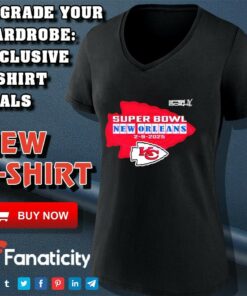 Super Bowl New Orleans Feb 9 2025 Chiefs Logo shirt 4
