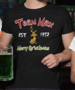 Team Max Est 1957 Merry Grinchmas T-shirt
