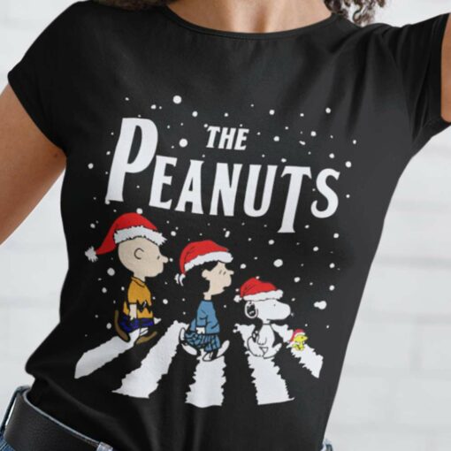 The Beatles Christmas The Peanuts Tee