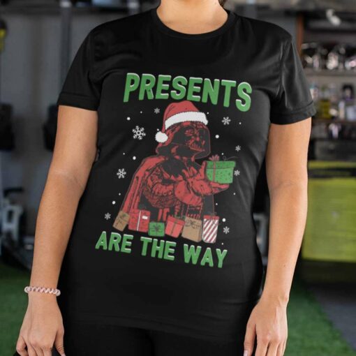 The Darth Vader Presents Are The Way Christmas T-Shirt Star Wars