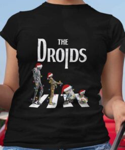 The Droids Walking Funny Christmas T-shirt