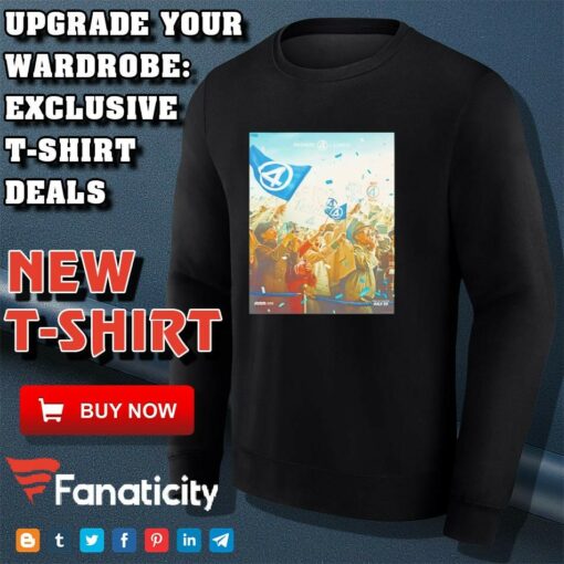 The Fantastic Four First Steps We Have Liftoff In Theaters July 25 Earth Believes In You shirt