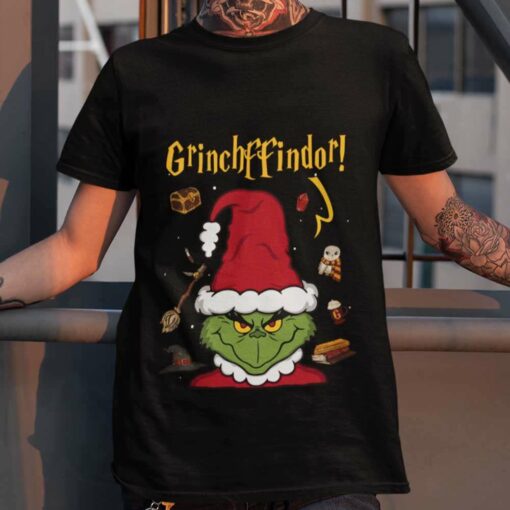 The Grinch Grinchffindor Christmas T-shirt