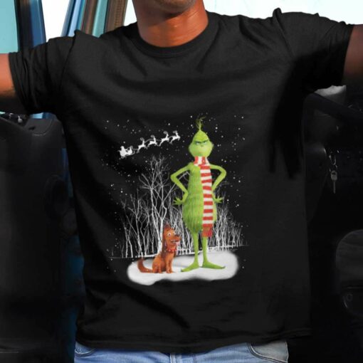 The Grinch Max Dog Christmas T-shirt