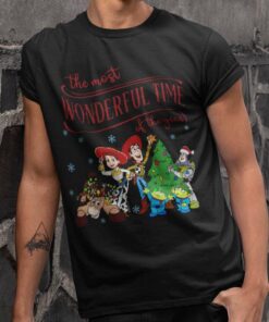 The Most Wonderful Time Of The Year Christmas T-shirt Toy Story