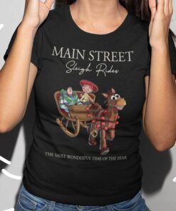 The Most Wonderful Time Of The Year Toy Story Sleigh Ride Christmas T-shirt Disney