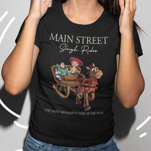 The Most Wonderful Time Of The Year Toy Story Sleigh Ride Christmas T-shirt Disney