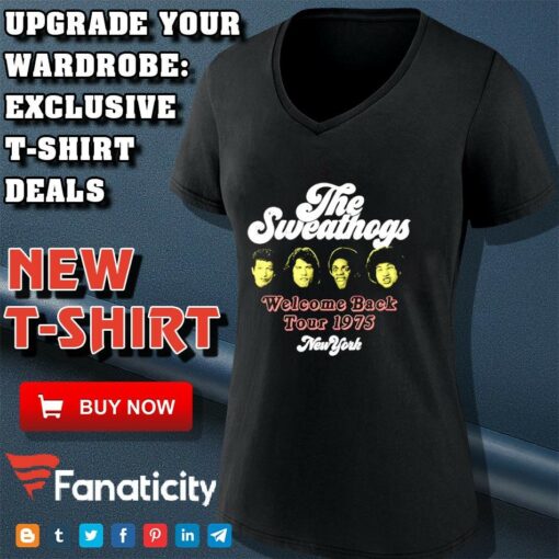 The Sweathogs welcome back tour 1975 New York shirt