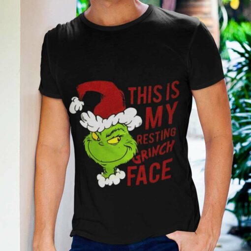 This Is My Resting Grinch Face Christmas T-shirt