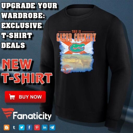 This is Florida Gators Swimming Gator shirt